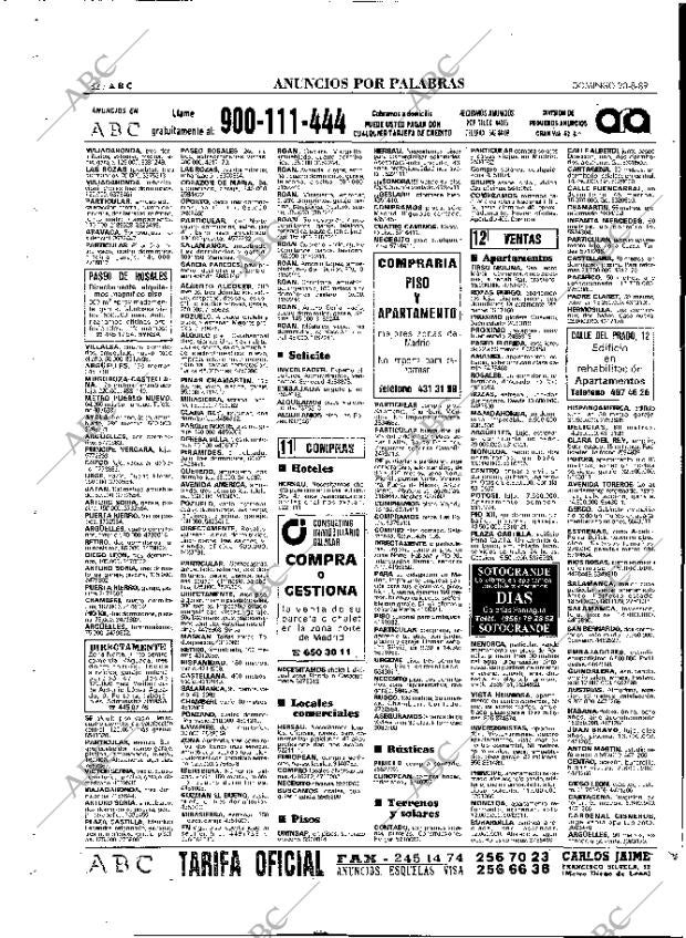 ABC MADRID 20-08-1989 página 82