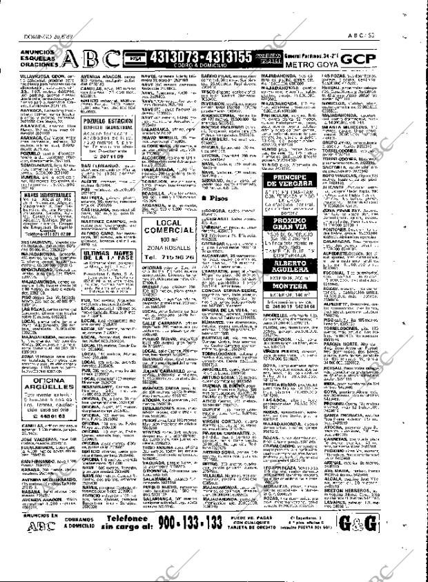 ABC MADRID 20-08-1989 página 85