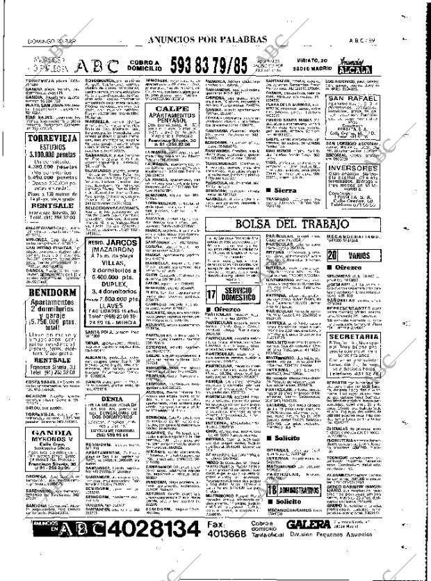 ABC MADRID 20-08-1989 página 89