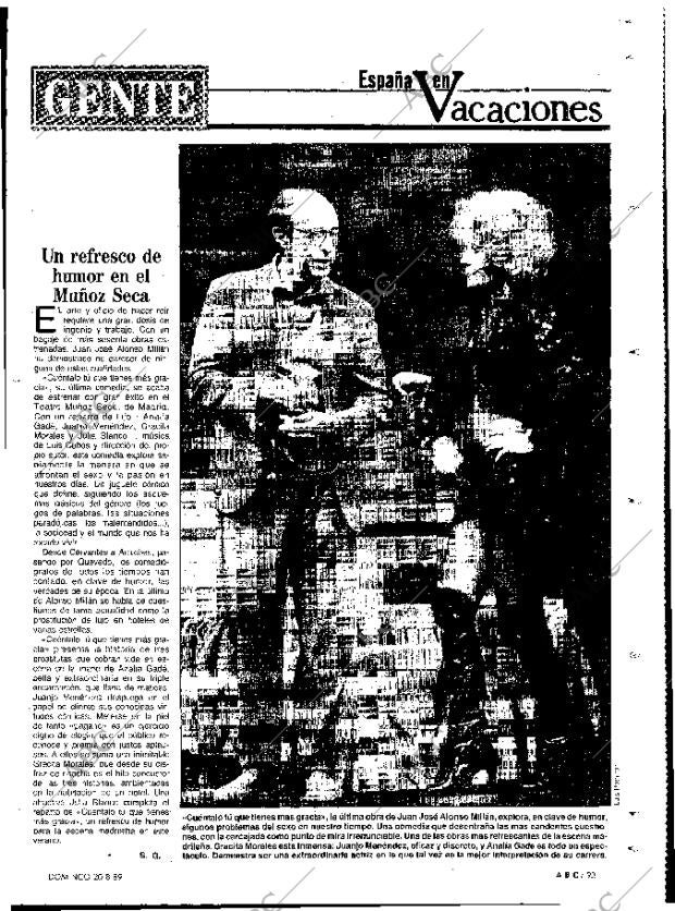 ABC MADRID 20-08-1989 página 93