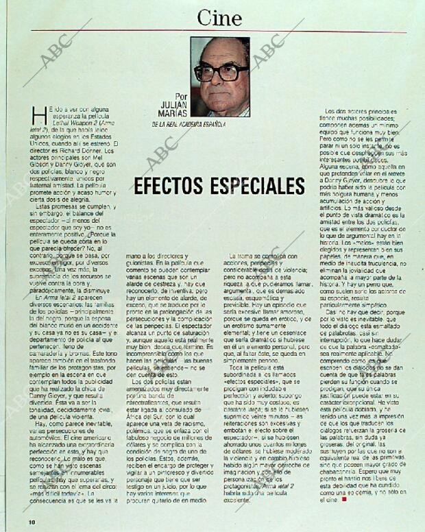 BLANCO Y NEGRO MADRID 20-08-1989 página 10