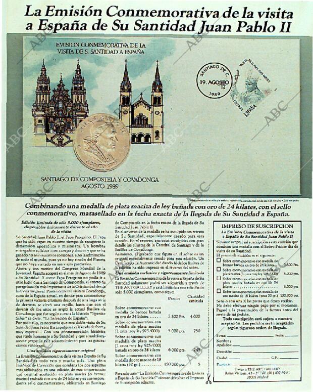 BLANCO Y NEGRO MADRID 20-08-1989 página 11