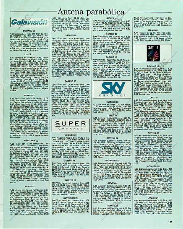 BLANCO Y NEGRO MADRID 20-08-1989 página 121