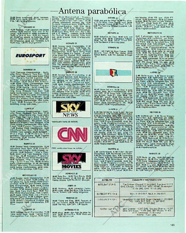 BLANCO Y NEGRO MADRID 20-08-1989 página 123