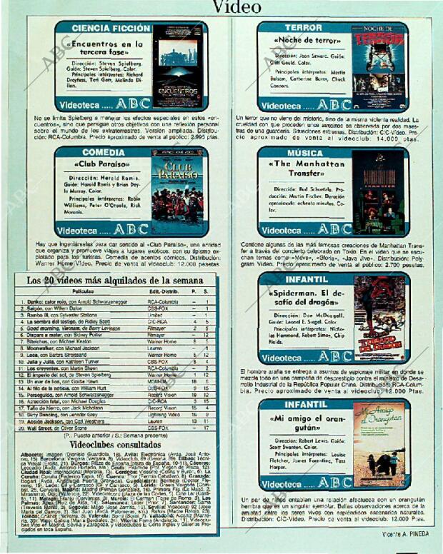 BLANCO Y NEGRO MADRID 20-08-1989 página 129