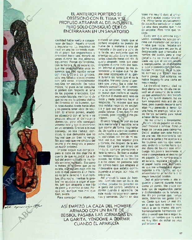 BLANCO Y NEGRO MADRID 20-08-1989 página 17