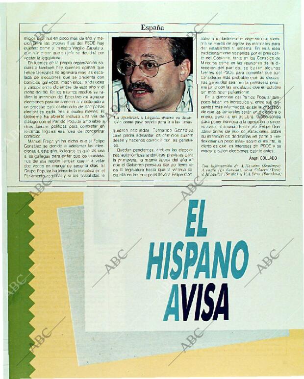 BLANCO Y NEGRO MADRID 20-08-1989 página 21