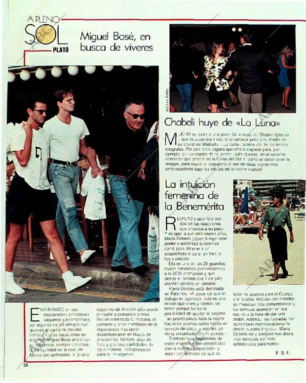 BLANCO Y NEGRO MADRID 20-08-1989 página 28