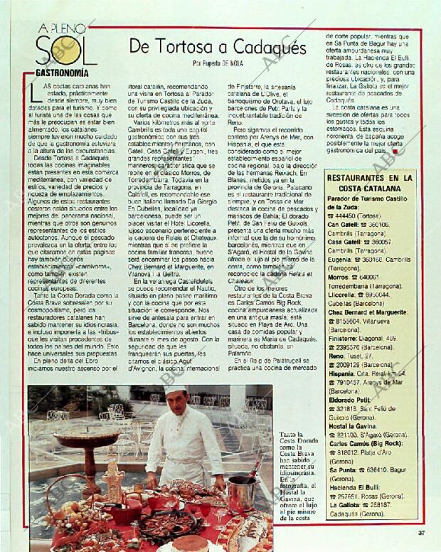 BLANCO Y NEGRO MADRID 20-08-1989 página 37