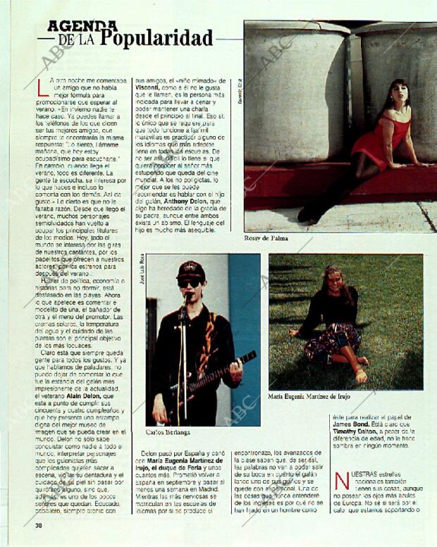 BLANCO Y NEGRO MADRID 20-08-1989 página 38
