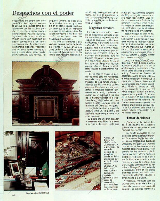 BLANCO Y NEGRO MADRID 20-08-1989 página 44