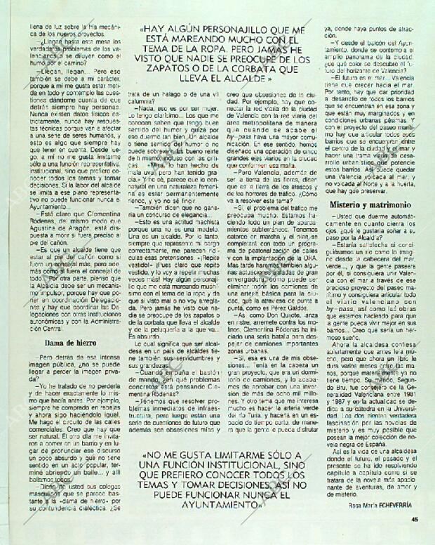 BLANCO Y NEGRO MADRID 20-08-1989 página 45