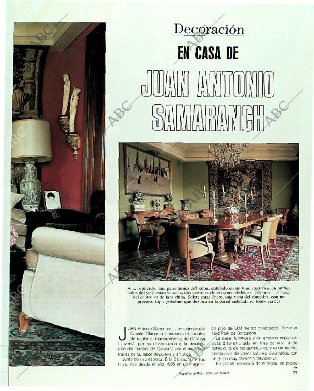 BLANCO Y NEGRO MADRID 20-08-1989 página 77