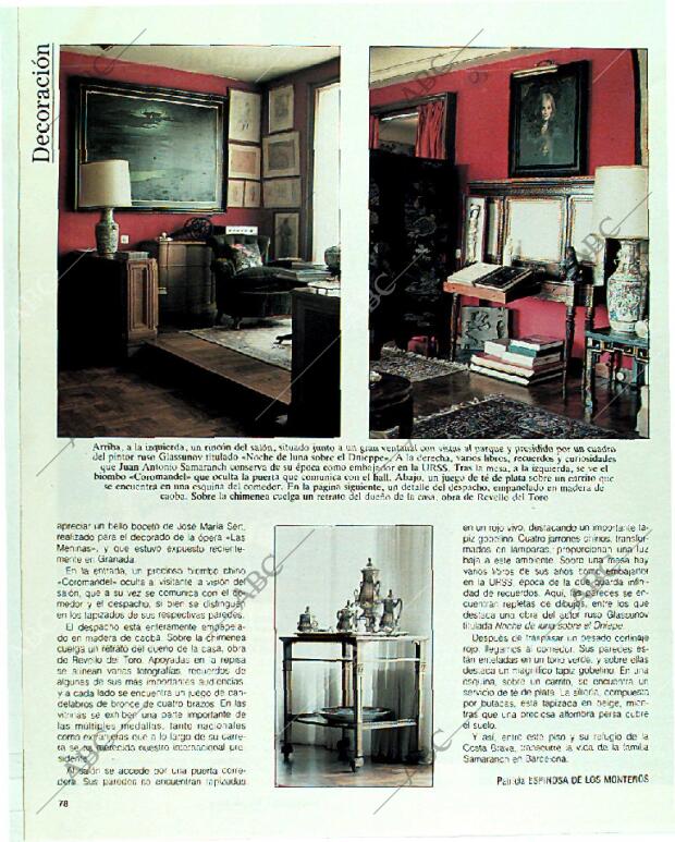 BLANCO Y NEGRO MADRID 20-08-1989 página 78