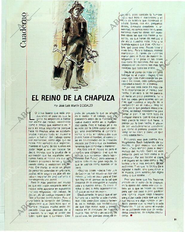 BLANCO Y NEGRO MADRID 20-08-1989 página 91