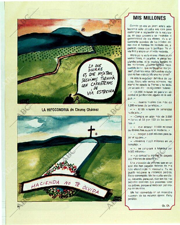 BLANCO Y NEGRO MADRID 20-08-1989 página 94