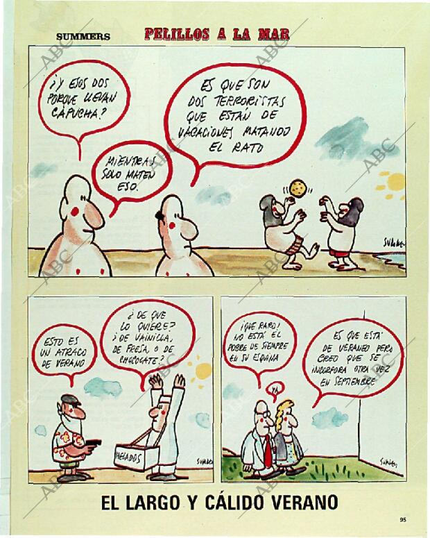 BLANCO Y NEGRO MADRID 20-08-1989 página 95