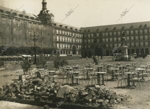 Obras en la Plaza Mayor