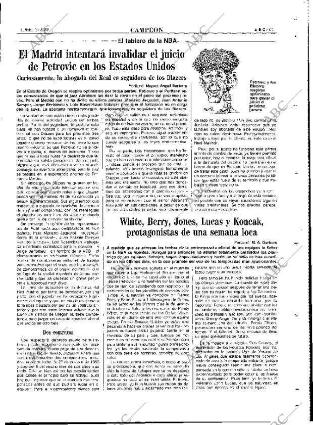 ABC MADRID 21-08-1989 página 65