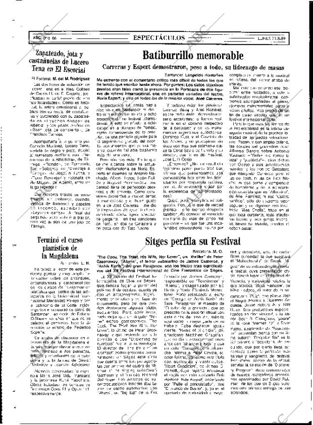 ABC MADRID 21-08-1989 página 66