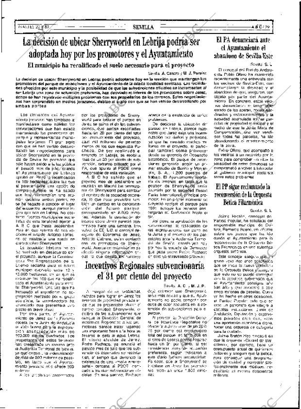 ABC SEVILLA 22-08-1989 página 29