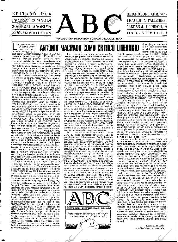 ABC SEVILLA 22-08-1989 página 3