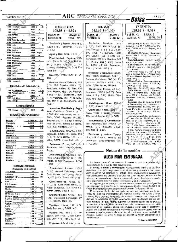 ABC SEVILLA 22-08-1989 página 47