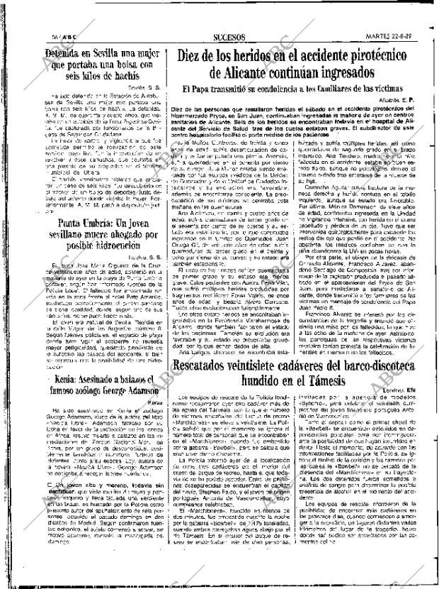 ABC SEVILLA 22-08-1989 página 56