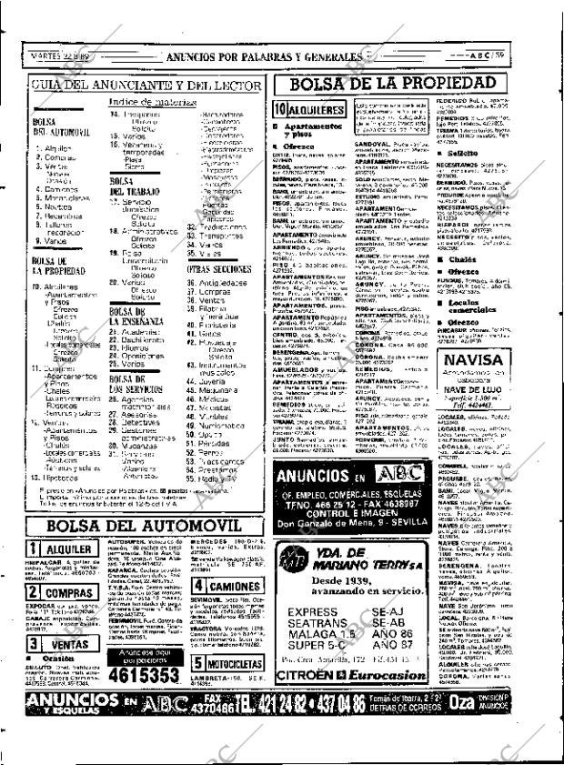 ABC SEVILLA 22-08-1989 página 59
