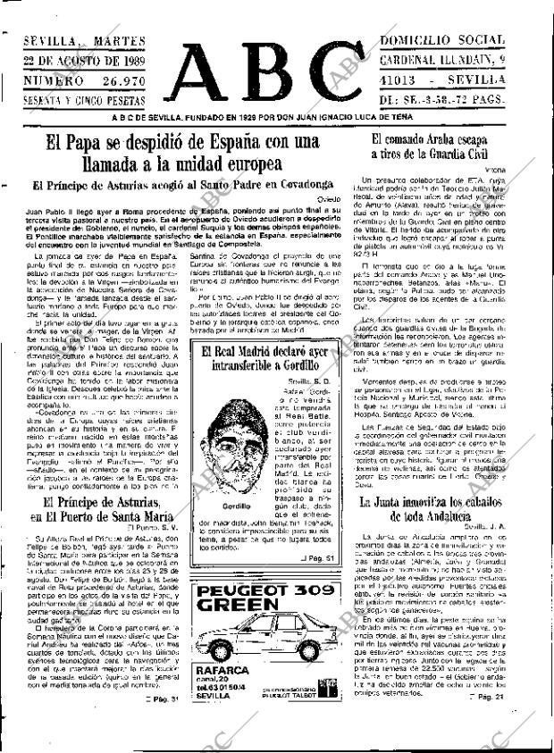 ABC SEVILLA 22-08-1989 página 9