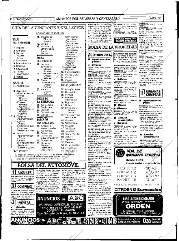 ABC SEVILLA 25-08-1989 página 67
