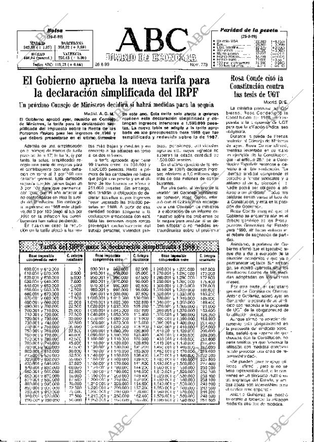 ABC MADRID 26-08-1989 página 25