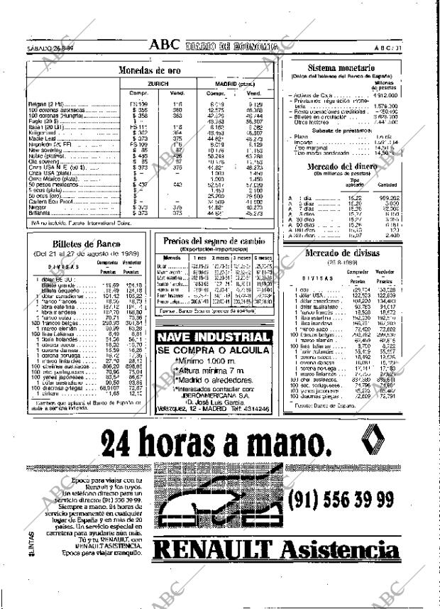 ABC MADRID 26-08-1989 página 31