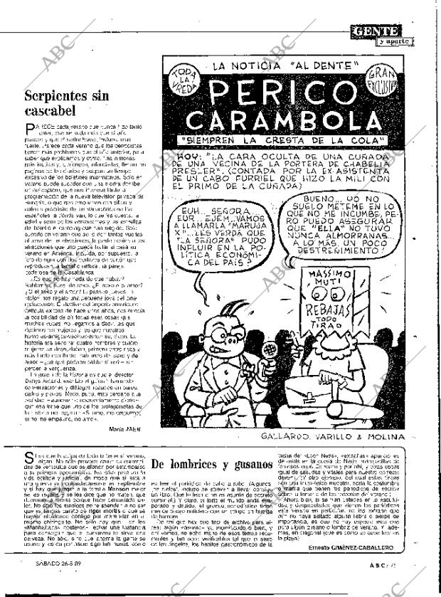 ABC MADRID 26-08-1989 página 71