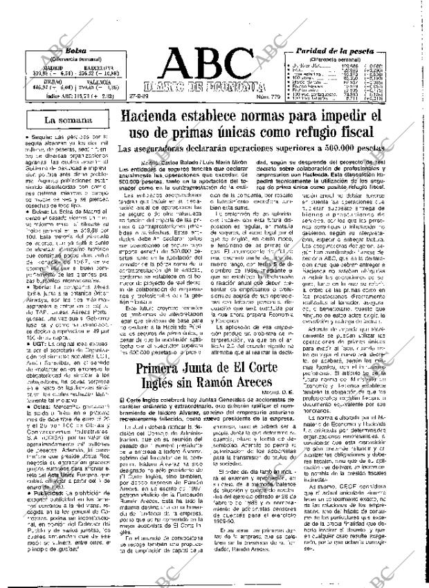 ABC MADRID 27-08-1989 página 39