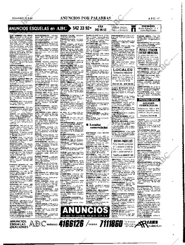 ABC MADRID 27-08-1989 página 77