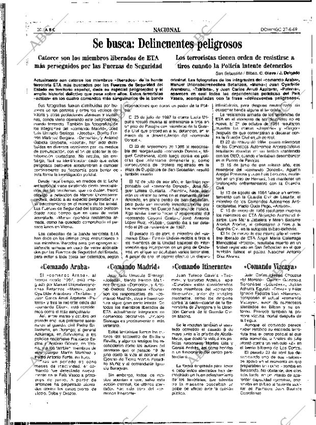ABC SEVILLA 27-08-1989 página 20