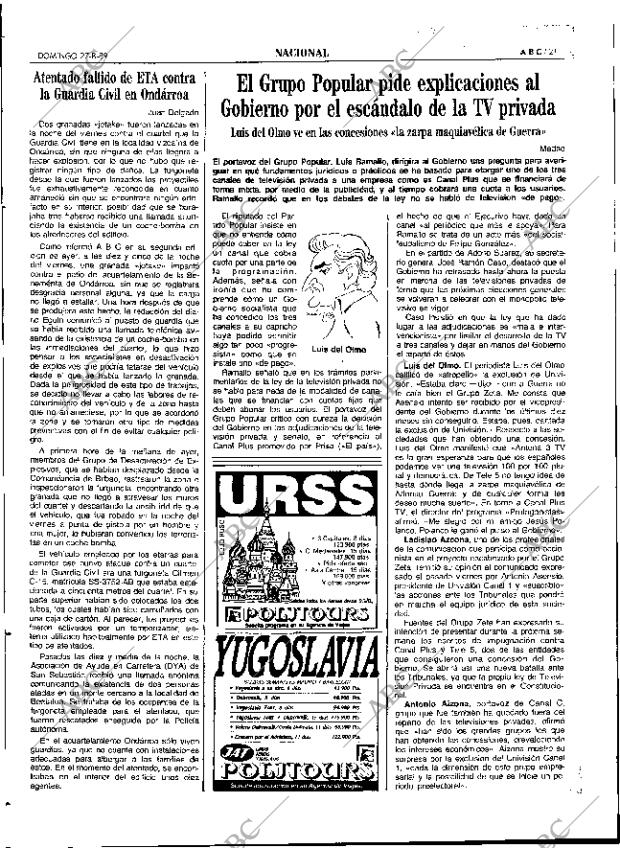 ABC SEVILLA 27-08-1989 página 21