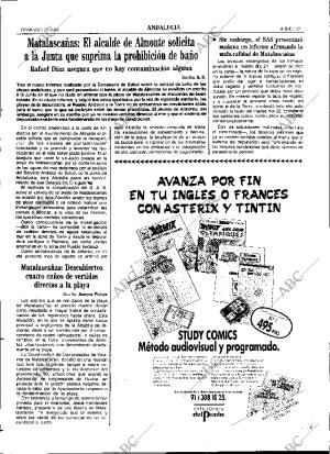 ABC SEVILLA 27-08-1989 página 33