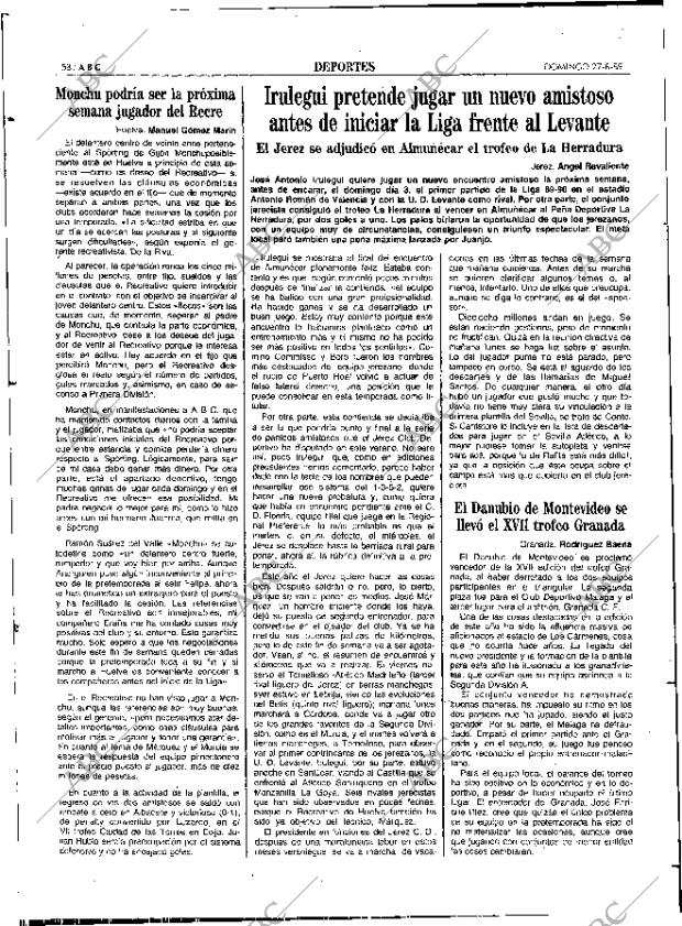 ABC SEVILLA 27-08-1989 página 58