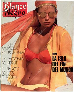 BLANCO Y NEGRO MADRID 27-08-1989 página 1