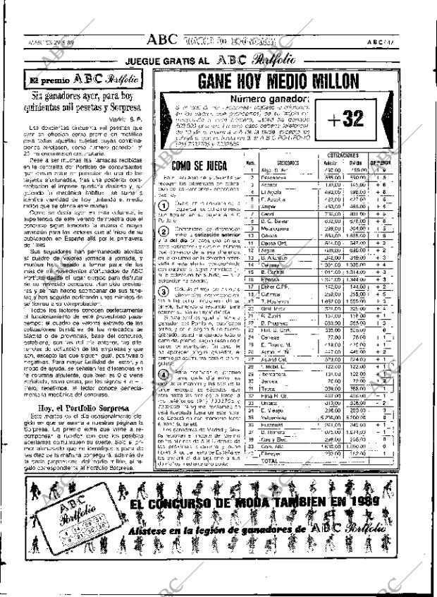 ABC SEVILLA 29-08-1989 página 47