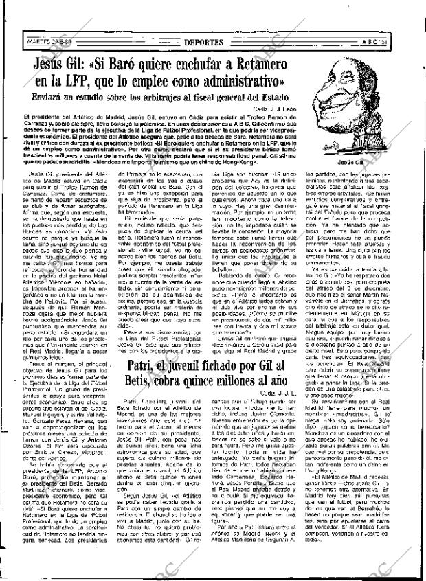 ABC SEVILLA 29-08-1989 página 51