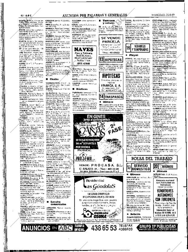 ABC SEVILLA 30-08-1989 página 60