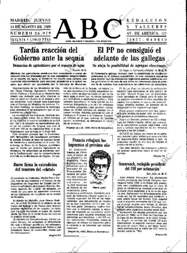 ABC MADRID 31-08-1989 página 11
