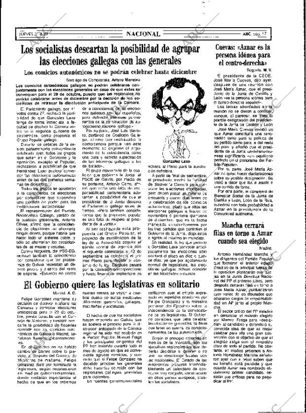 ABC MADRID 31-08-1989 página 17