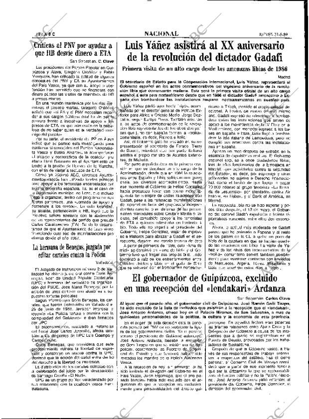 ABC MADRID 31-08-1989 página 18
