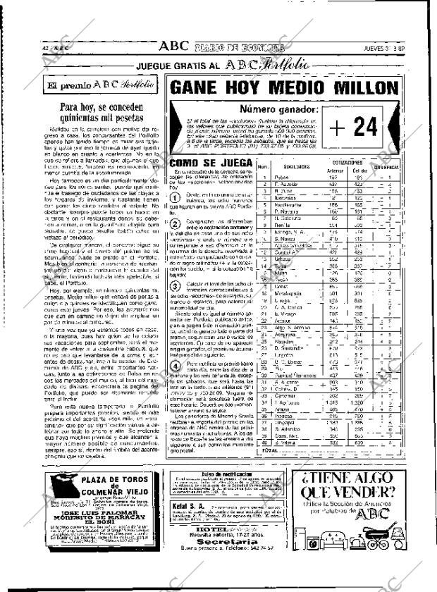 ABC MADRID 31-08-1989 página 42