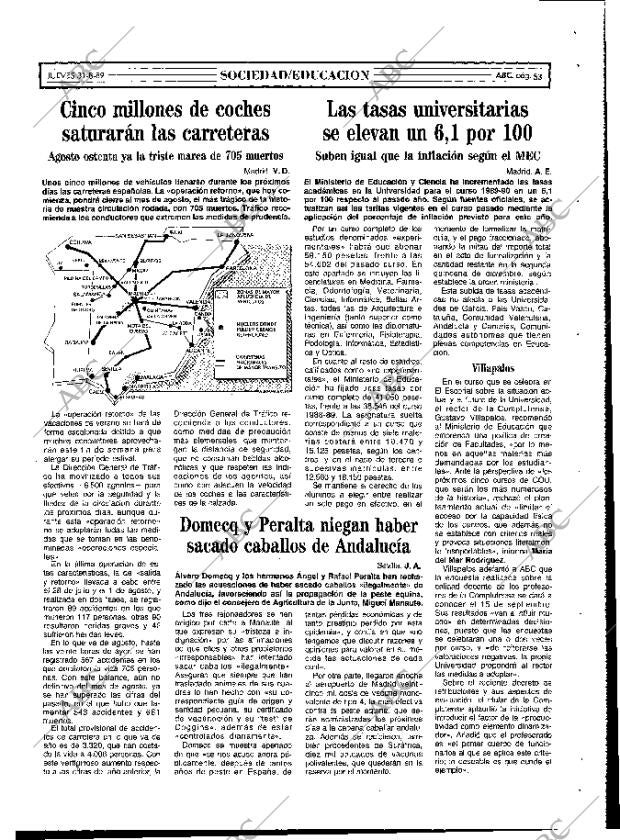 ABC MADRID 31-08-1989 página 53