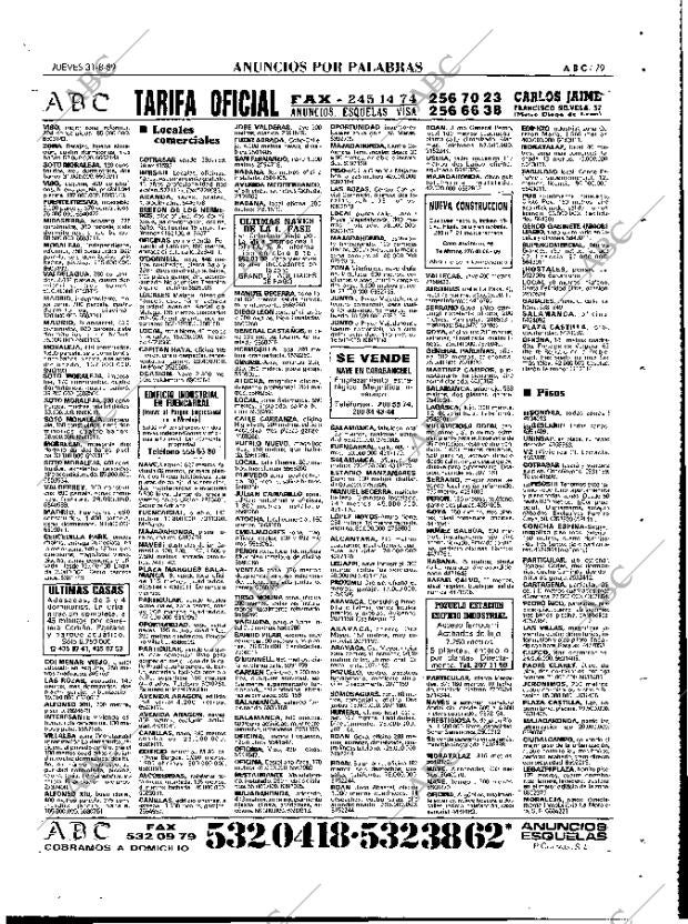 ABC MADRID 31-08-1989 página 79